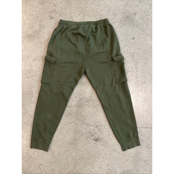 Nike Mens Pants Olive Green Sz M Sportswear Club Fleece Cargo Jogger CD3129-326 - Picture 4 of 8
